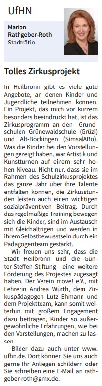 Tolles Zirkusprojekt