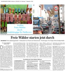 UfHN startet durch Stimme 03.09.2022